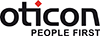 Logo de la marque de prothèse Oticon